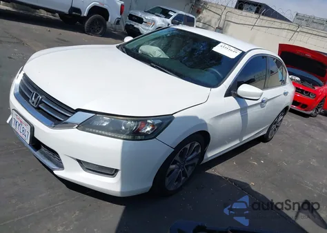 2015 Honda Accord Sport from USA, damaged, VIN 1HGCR2F5XFA179895